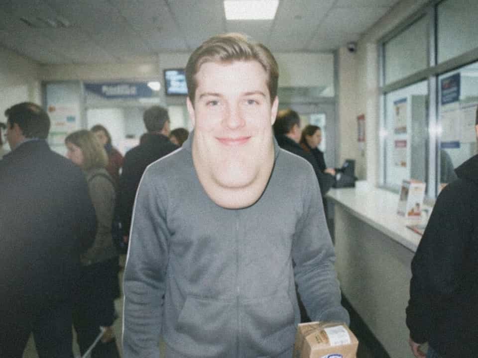 A generated photo of an anonymous stranger. It is not Harry Kane.